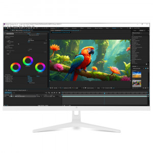 래안텍 래안텍 BLAZE U3260CE 화이트 4K UHD IPS 베젤리스