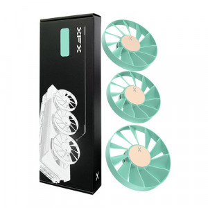 XFX Magnetic Air 시리즈 커스텀 팬 그린