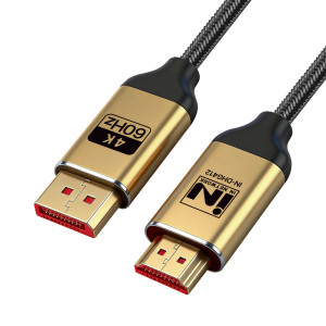 인네트워크 IN-DHG DP v1.2 to HDMI v2.0 변환 케이블  3m INC376