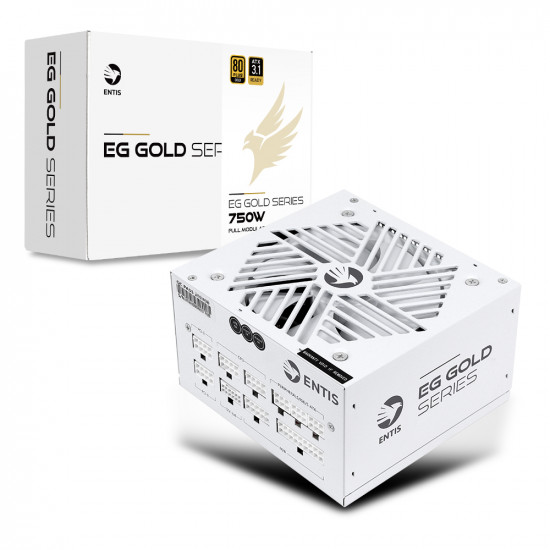 엔티스 EG 750W 80PLUS골드 풀모듈러 ATX3.1 화이트