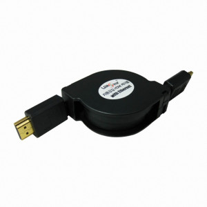 LANSTAR LS-HDMI-RT HDMI1.4 자동감김 1.3m