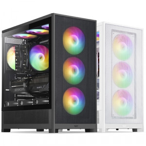 darkFlash DK900 Air MESH RGB 세븐팬  블랙
