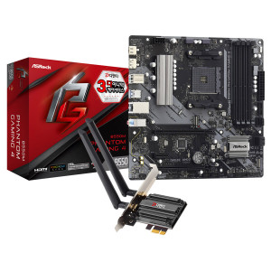 ASRock ASRock B550M Phantom Gaming 4 + WiFi6E 랜카드 패키지 디앤디컴