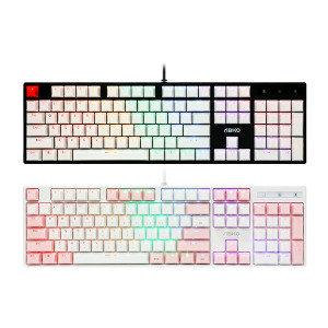 앱코 AN05 아이스큐브 옵티컬 게이밍 핑크