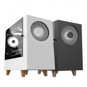 마이크로닉스 EM1-Woofer 강화유리 (블랙)