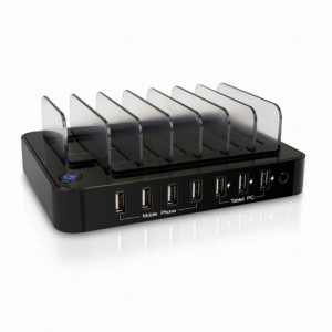 이지넷유비쿼터스 USB 7포트 거치형 충전기 NEXT-07AC