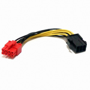 EVERCOOL EC-PW007 PCIe 변환 케이블 10cm