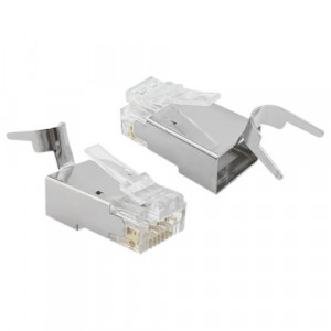 라인업시스템 LANSTAR RJ45 EZ PASS 커넥터 LS-EZ-750 100개