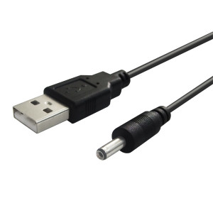 대원TMT USB 전원 케이블 3.5x1.3mm 1.2m DW-UP3513