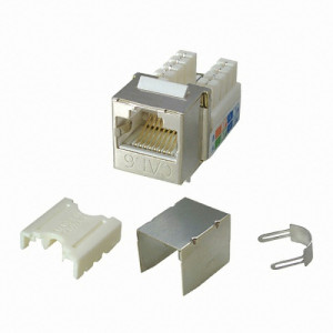 라인업시스템 LANSTAR CAT.6 키스톤잭 모듈 LS-6KTVM-F1MT