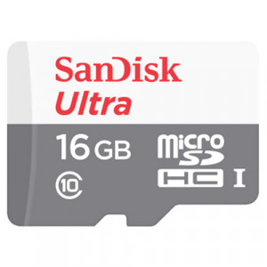 Sandisk micro SDHC CLASS10 UHS-I Ultra 80MBs 16GB