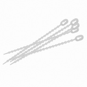 CABLEMATE UN-100KTA 구슬 케이블타이 100mm 화이트 100개