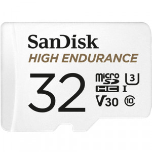 Sandisk micro SDHC CLASS10 UHS-I U3 High Endurance V30 100MBs 32GB