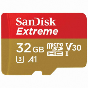 Sandisk micro SDHC CLASS10 UHS-I U3 Extreme V30 A1 32GB