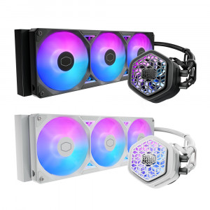 쿨러마스터 MASTERLIQUID 360 ATMOS II VRM Fan 블랙