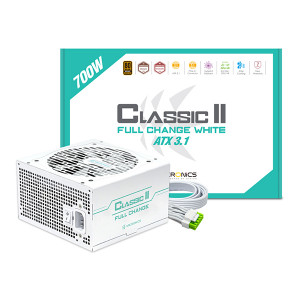마이크로닉스 Classic II 풀체인지 700W 80PLUS BRONZE ATX 3.1 PCIE5.1 화이트