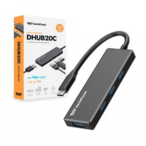 darkFlash DHUB20C 4포트USB 3.0 Type C