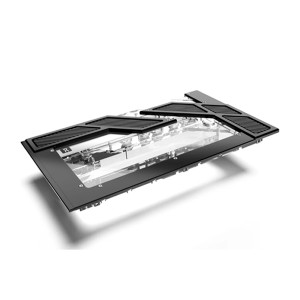 ALPHACOOL APEX Distro Plate HYTE Y60 수로판 360-L with APEX 워터펌프
