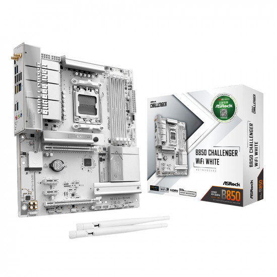 ASRock B850 Challenger WiFi 7 White